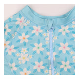 Blue Tropical Swimming Costume - Sandy Feet