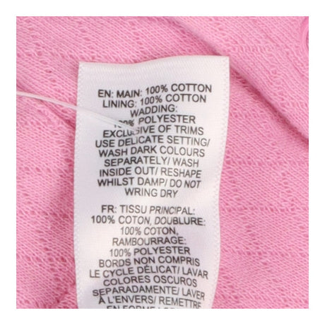 Coat hooded pink rabbits