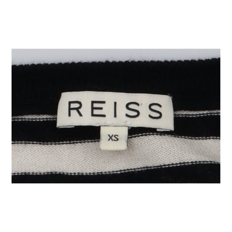 Striped Jumper Off White Black Cotton Cashmere
