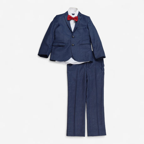 Milano Mayfair Suit Navy with Waistcoat and Tie