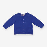 Royal blue knit cardigan