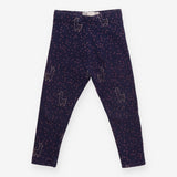 Leggings navy llama