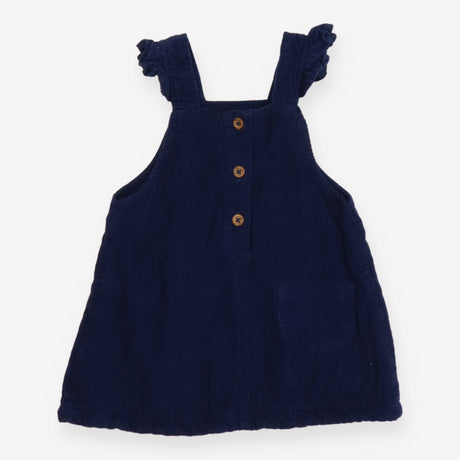 Pinafore navy cord