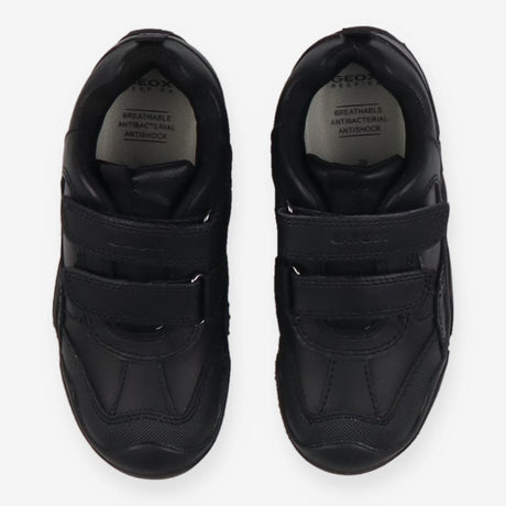 School shoes black trainer curve