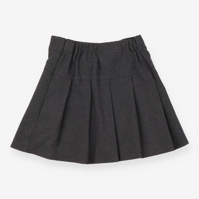 Pleated grey school skirts 2pack