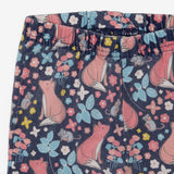 Leggings Navy with Pink Fox and Mice