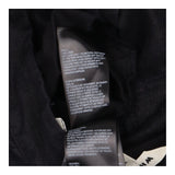 Whistles Black Linen Button Front Short Sleeve Jum