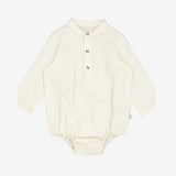 Eggshell Victor romper shirt