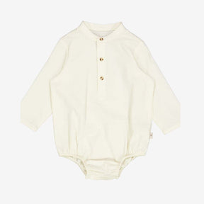 Eggshell Victor romper shirt