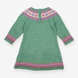 Dress Knit Long Sleeved Green Toadstool Pockets