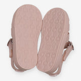 Dusty Pink Velcro Sandals