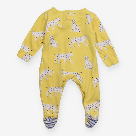 Yellow Big Cats Sleepsuit