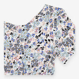 Floral maternity midi dress