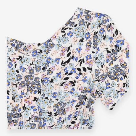 Floral maternity midi dress