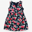 Floral V-Neck Maternity Midi Dress