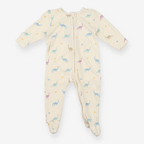 Sleepsuit Cream Dinosaurs