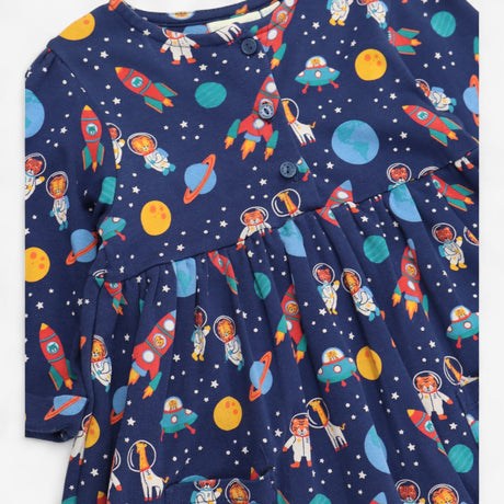 Dress Jersey Long Sleeve Fun in Space