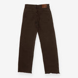 Panel Jeans brown denim