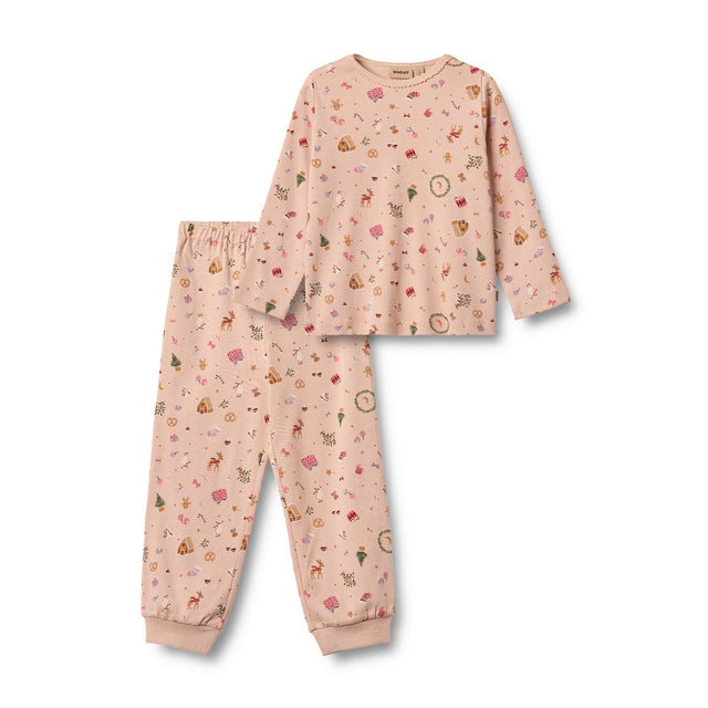Rose Dust Holiday Picoting Mila Nightwear