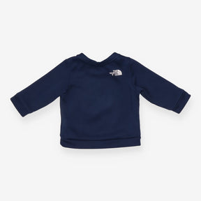 Navy sweater with logo