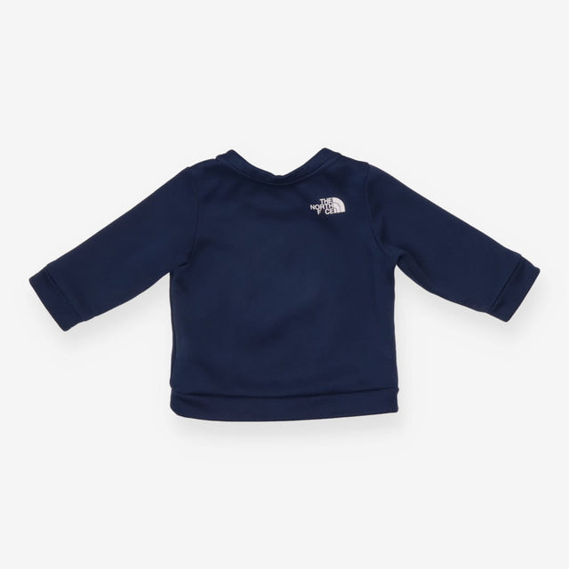 Navy sweater with logo
