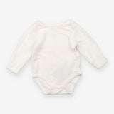 White Long Sleeve Bodysuit