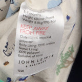 Raincoat navy rhino lining