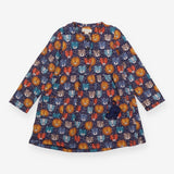 Dress long sleeved navy animals face
