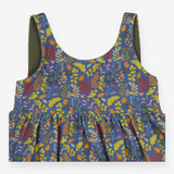 Whales & Whiskers Dungarees Navy Nature
