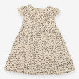 Dress stone SS frill black marks jersey