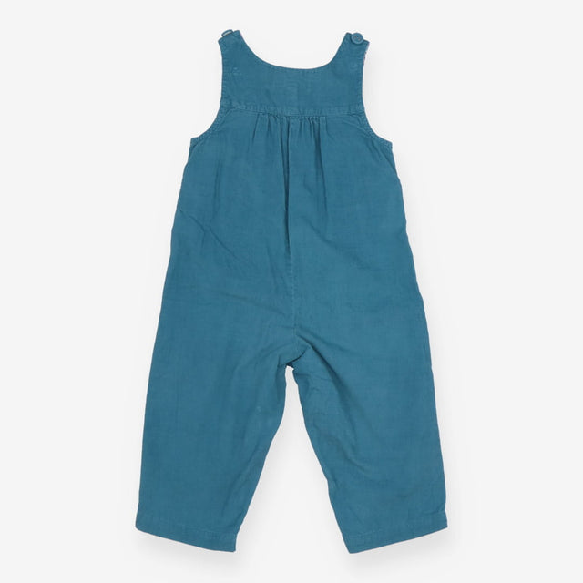 Dungarees Cord Blue Elephants Yellow and Pink