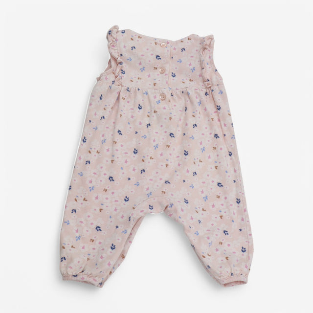 Romper Pink Floral Print