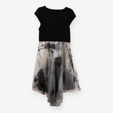 COAST Monochrome Tulle Skirt Jersey Top Cap Sleeve