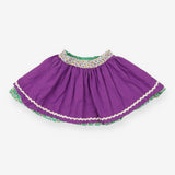 Purple and Green Skirt 