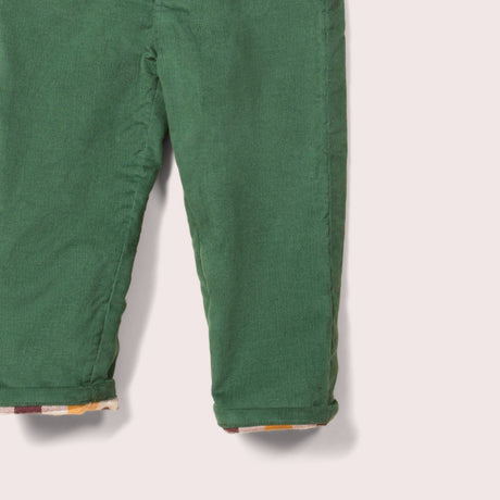 Vintage Green Corduroy Adventure Jeans