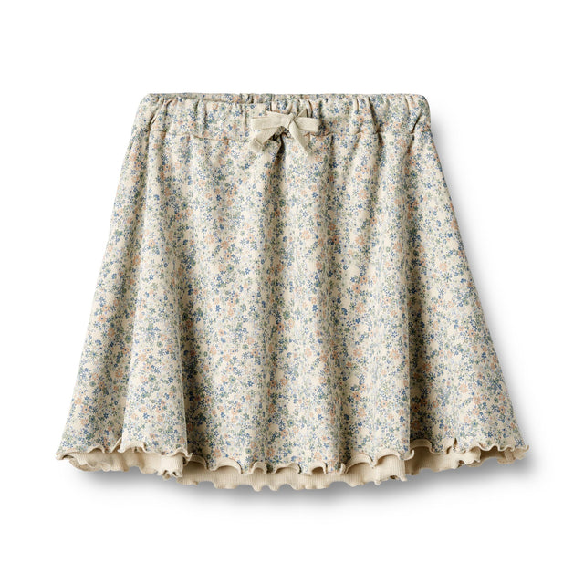 Sandshell Mini Flowers Rosie Jersey Skirt