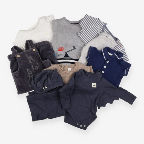 Baby Boy Bundle 3-6m 9pcs