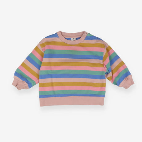 Sweatshirt pink coloured stripes