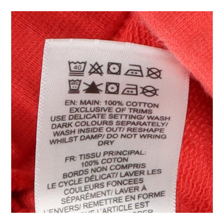 Shorts jersey bright red
