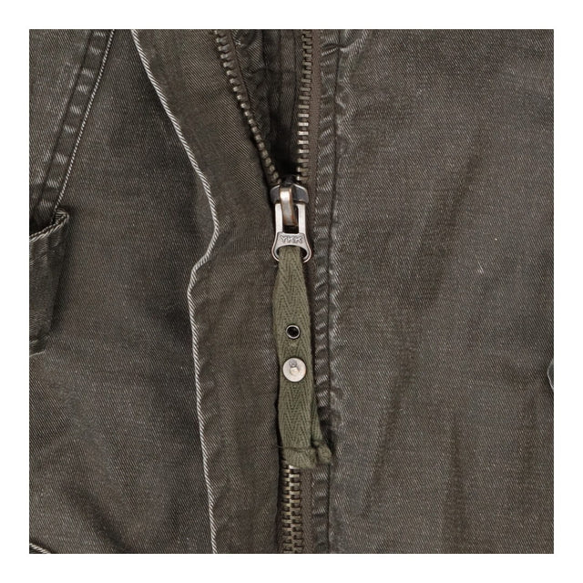 Denim Belted Coat Mid Length