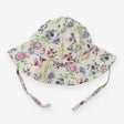 White Floral Sun Hat 