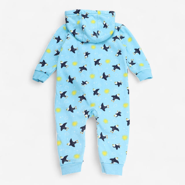 Snugglesuit Blue With Puffins