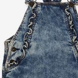 Denim Pinafore - Acid Wash