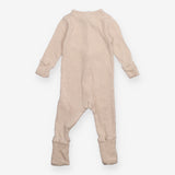 Sleepsuit Cream Ribbed