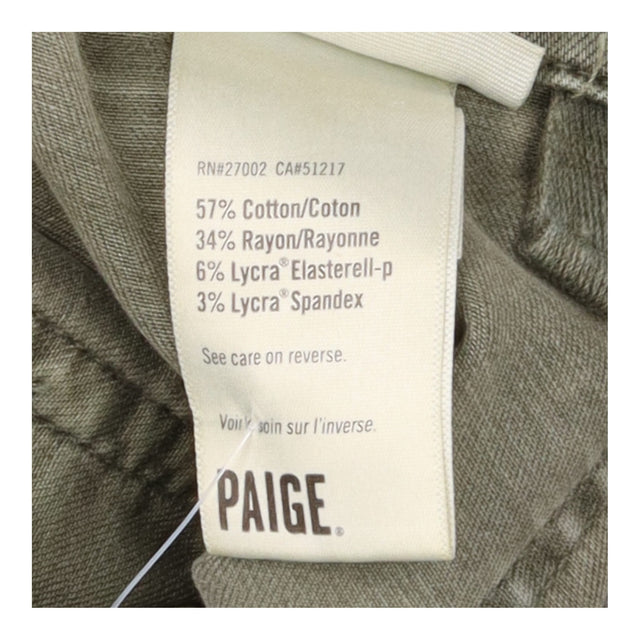 Mayslie Khaki Olive Green Utility Ankle Jogg