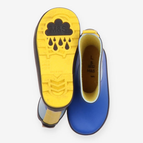 Wellies Blue and Yellow