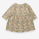 Dress Long Sleeve Cream Autumn Leaves and Birds