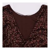 Dress Mole Metallic Party Occasion Shimmer