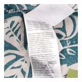 Midi Dress Patterned Long Sleeve Teal