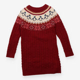 Red Knit Penguin Dress